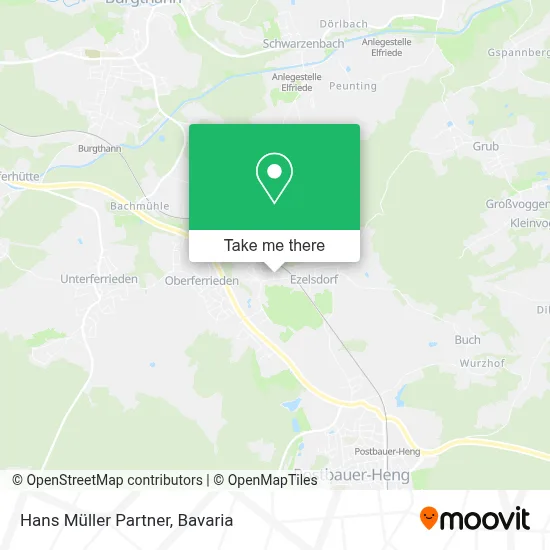 Hans Müller Partner map