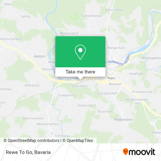 Rewe To Go map