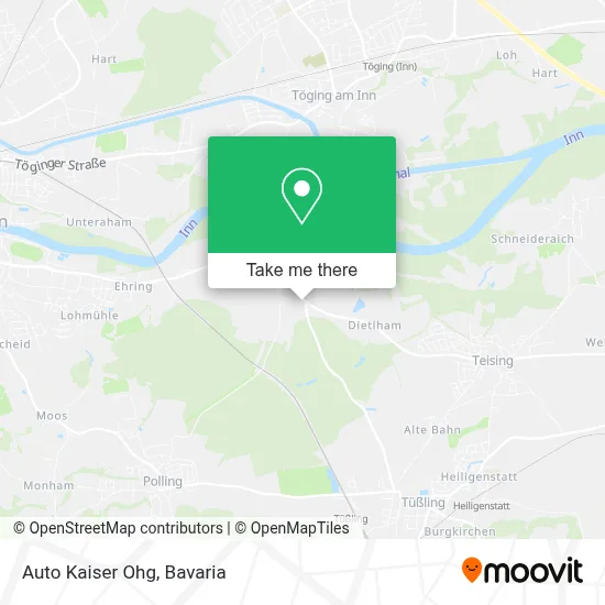 Auto Kaiser Ohg map