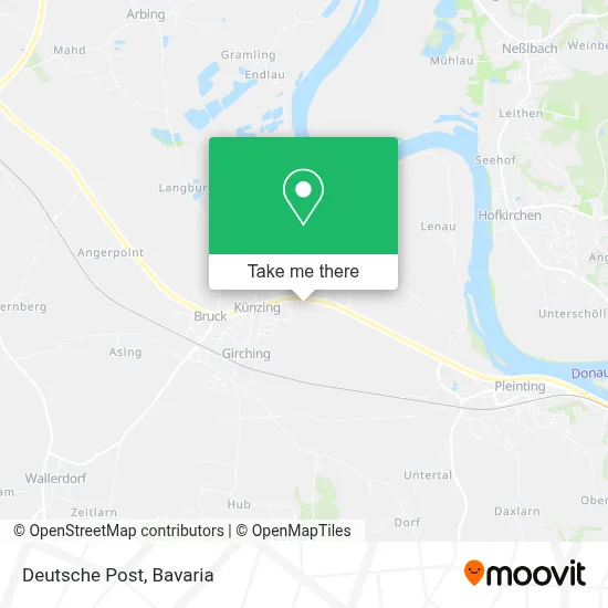 Deutsche Post map