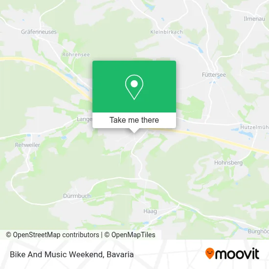 Bike And Music Weekend map