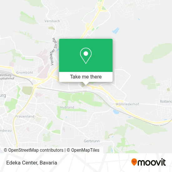 Edeka Center map