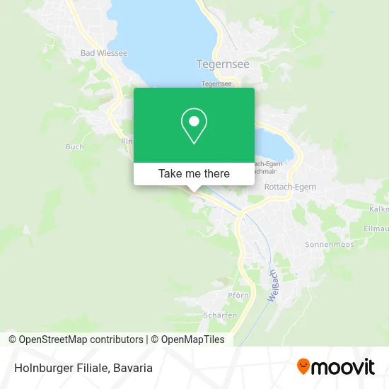 Holnburger Filiale map