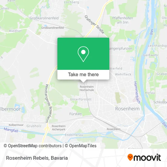 Rosenheim Rebels map