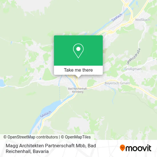 Magg Architekten Partnerschaft Mbb, Bad Reichenhall map