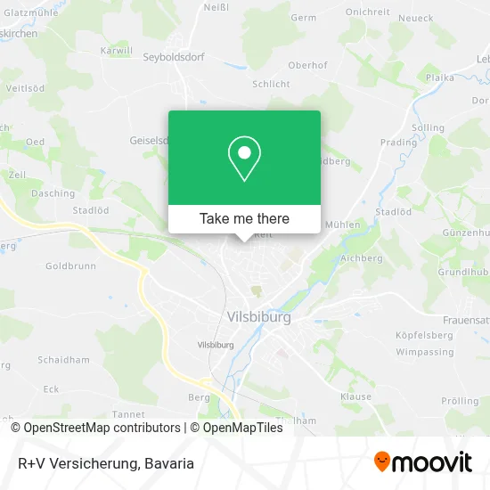 R+V Versicherung map