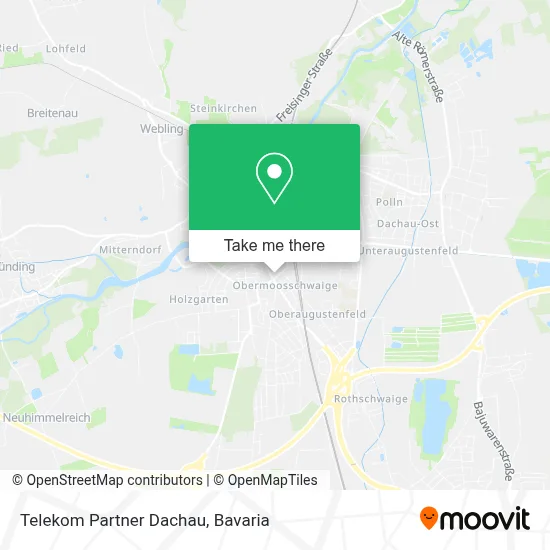 Telekom Partner Dachau map