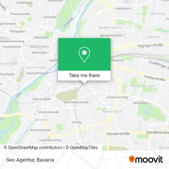 Seo Agentur map
