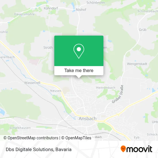 Dbs Digitale Solutions map