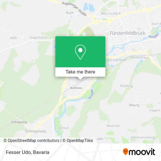 Fesser Udo map