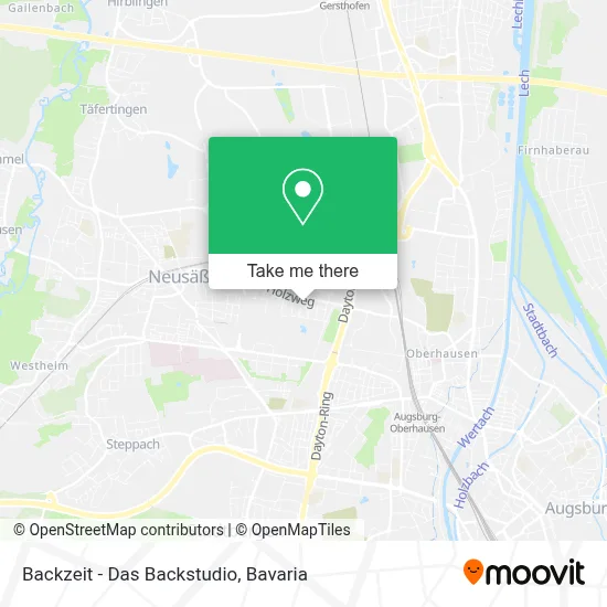 Backzeit - Das Backstudio map