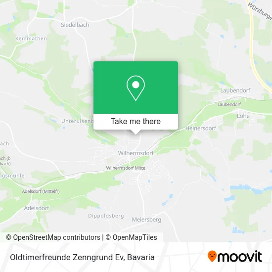 Oldtimerfreunde Zenngrund Ev map