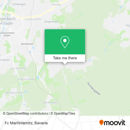 Fc Martinlamitz map