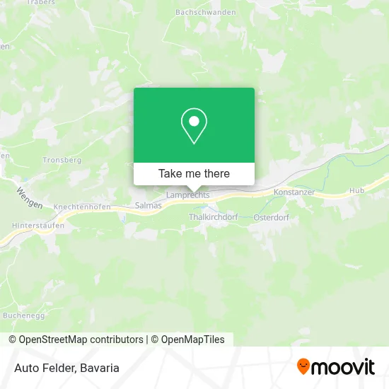 Auto Felder map