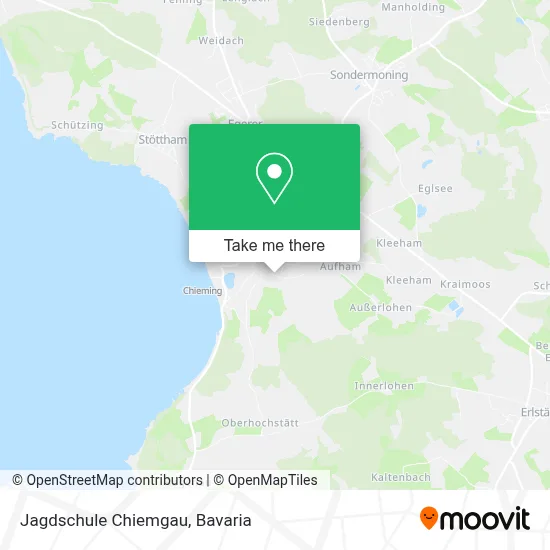Jagdschule Chiemgau map