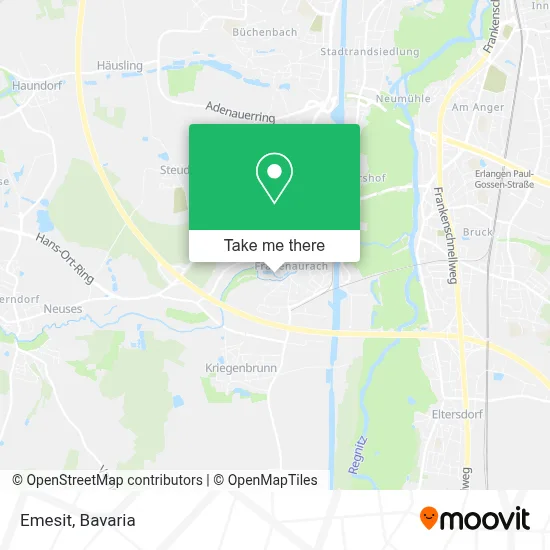 Emesit map