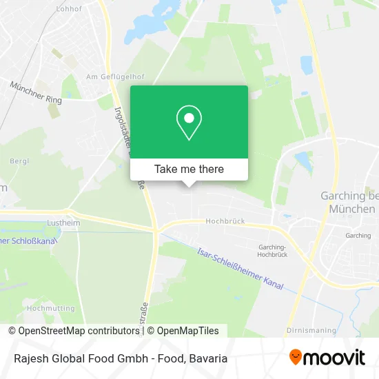 Rajesh Global Food Gmbh - Food map