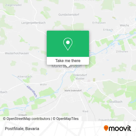 Postfiliale map