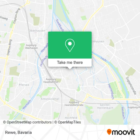 Rewe map