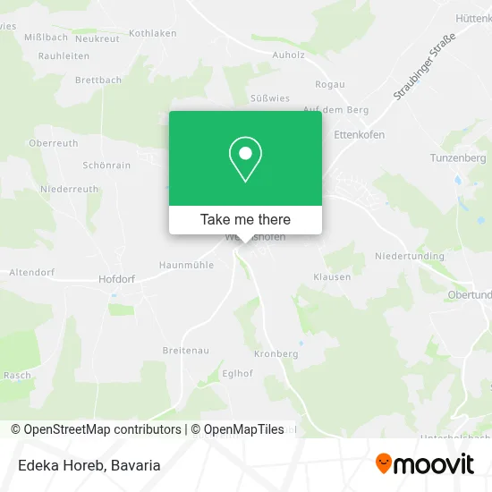 Edeka Horeb map