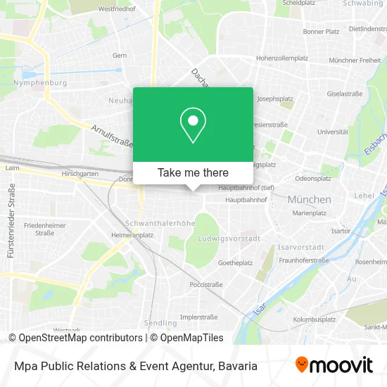 Mpa Public Relations & Event Agentur map