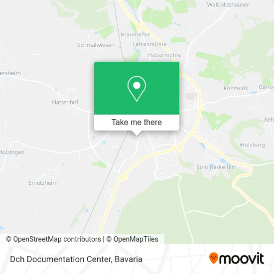 Dch Documentation Center map