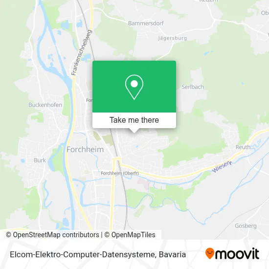 Elcom-Elektro-Computer-Datensysteme map