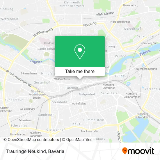 Trauringe Neukind map