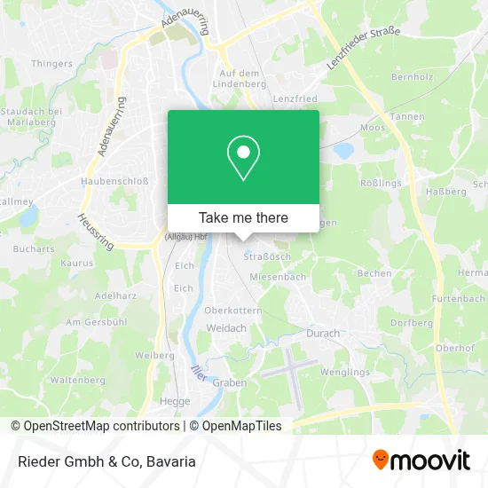 Rieder Gmbh & Co map