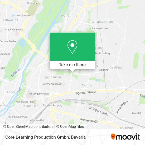 Core Learning Production Gmbh map