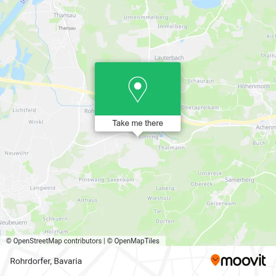 Rohrdorfer map