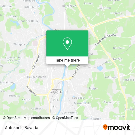 Autokoch map