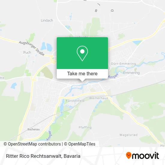 Ritter Rico Rechtsanwalt map