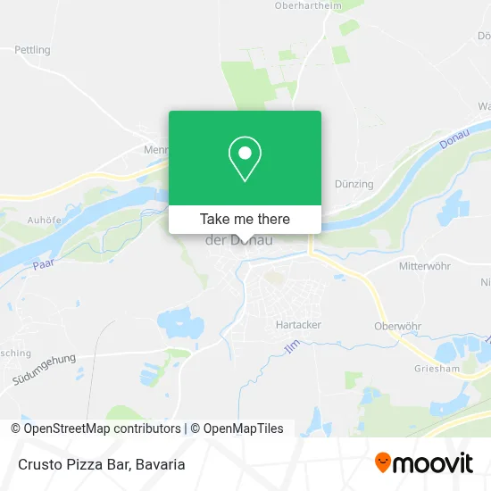 Crusto Pizza Bar map
