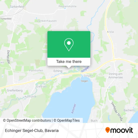 Echinger Segel-Club map