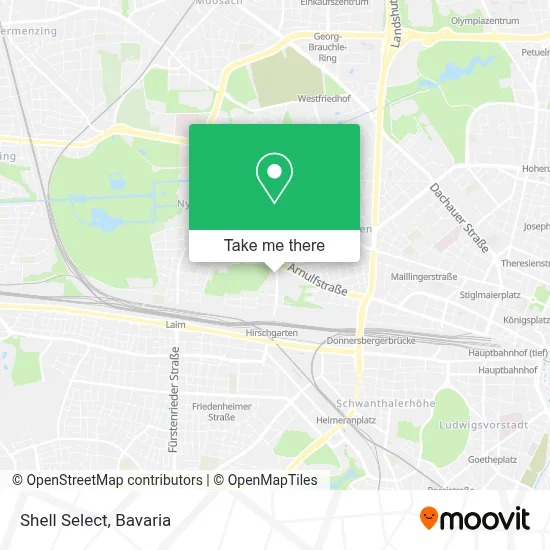 Shell Select map
