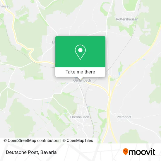 Deutsche Post map