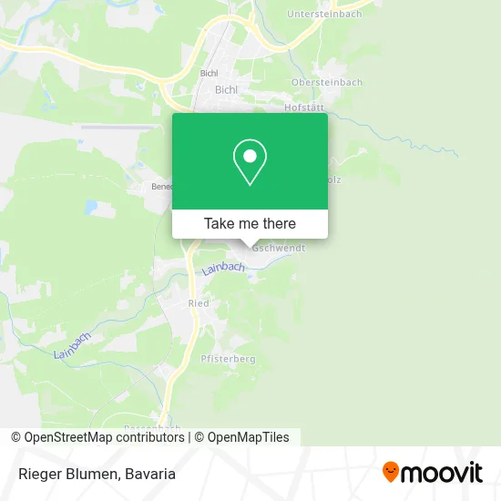Rieger Blumen map