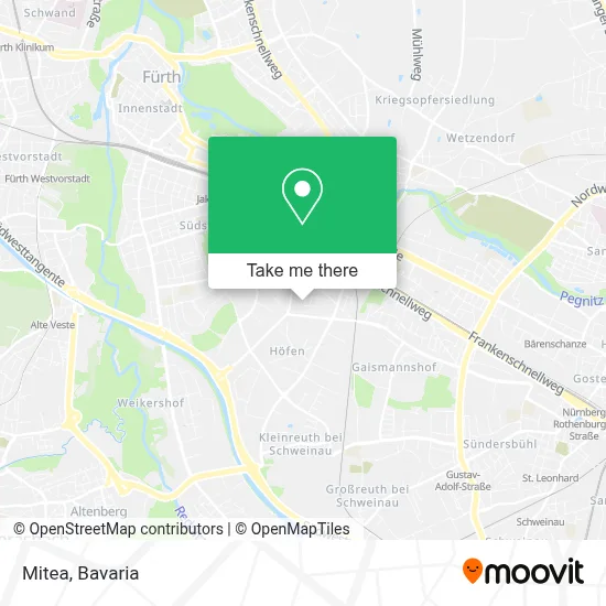 Mitea map