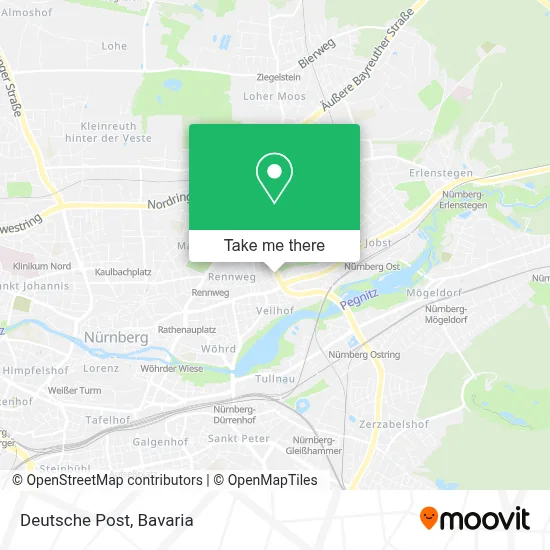 Deutsche Post map