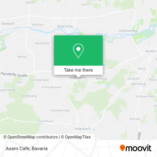 Asam Cafe map