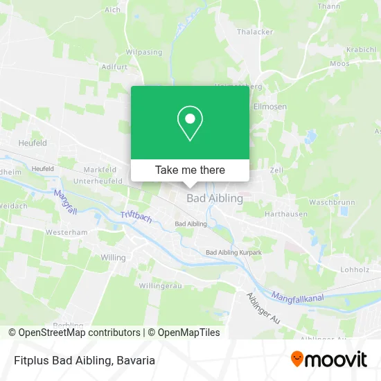 Fitplus Bad Aibling map