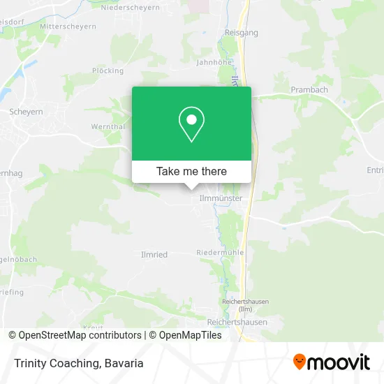 Trinity Coaching map