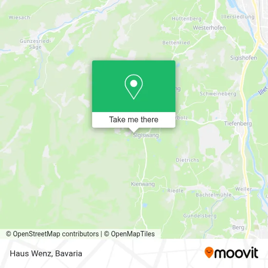 Haus Wenz map