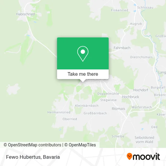Fewo Hubertus map