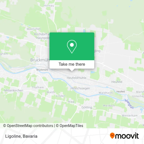 Ligoline map