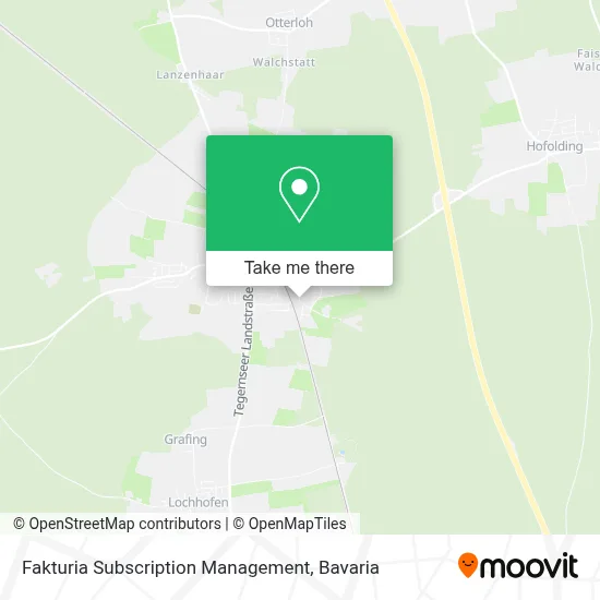 Fakturia Subscription Management map