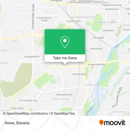 Rewe map