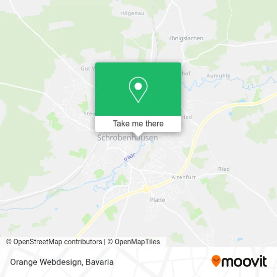 Orange Webdesign map