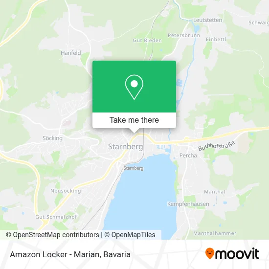 Amazon Locker - Marian map